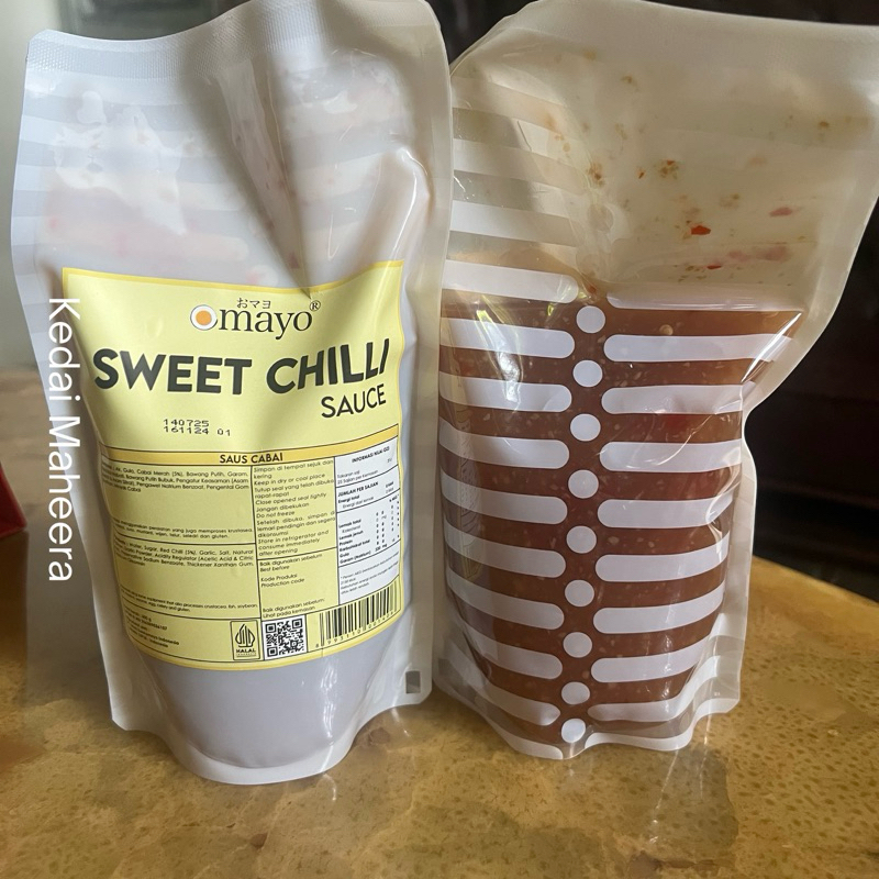 

kenkomayo sweet chilli sauce sambal manis pedas thai sweet spicy halal 500gr