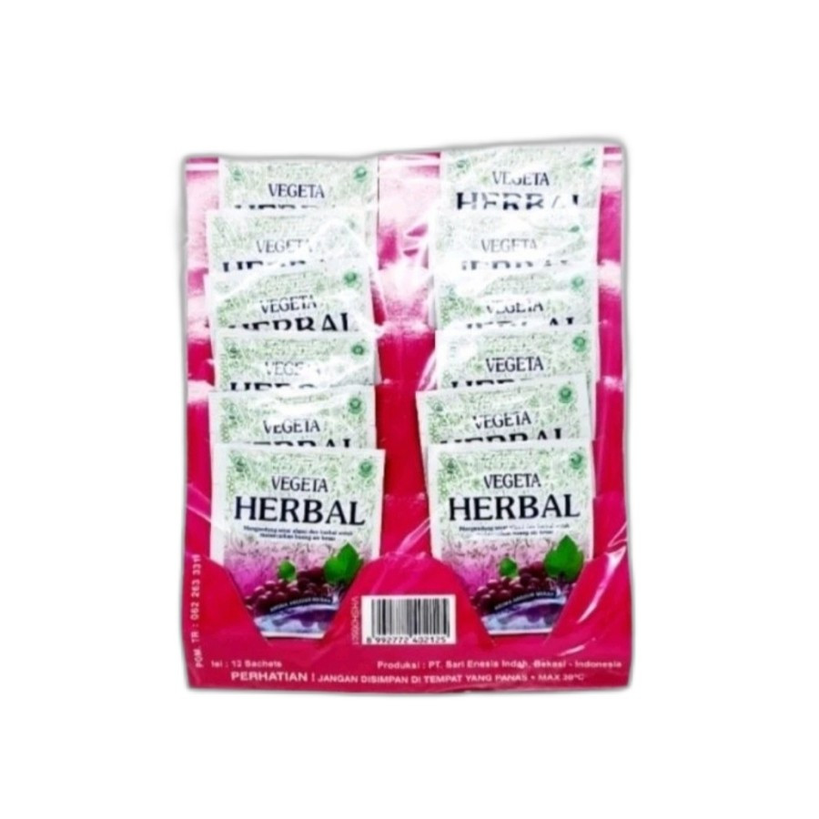 

VEGETA HERBAL RENCENG ISI12