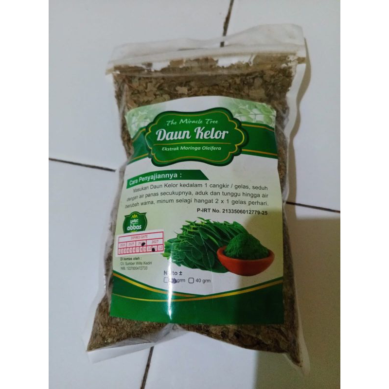 

teh daun kelor kering 40gr