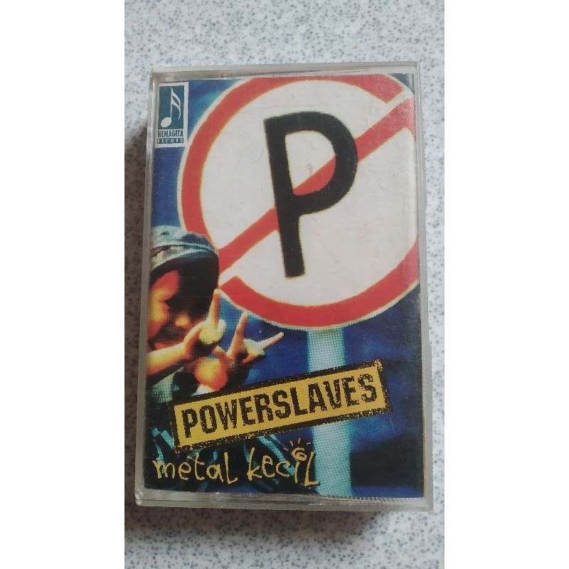 kaset pita power slaves-metal kecil