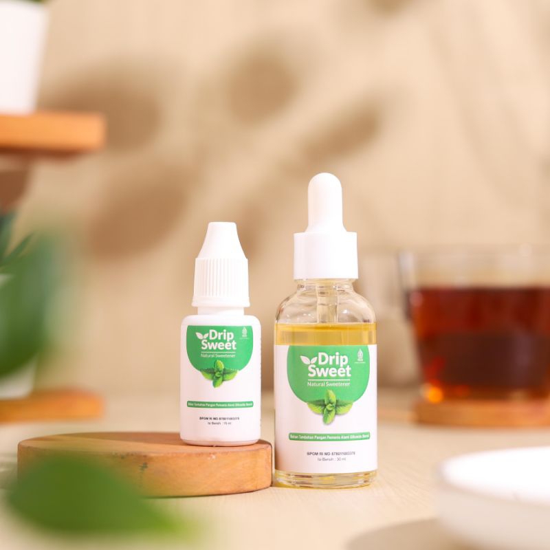 

DripSweet Gula Stevia Pemanis Alami Cair 30ml + 15ml