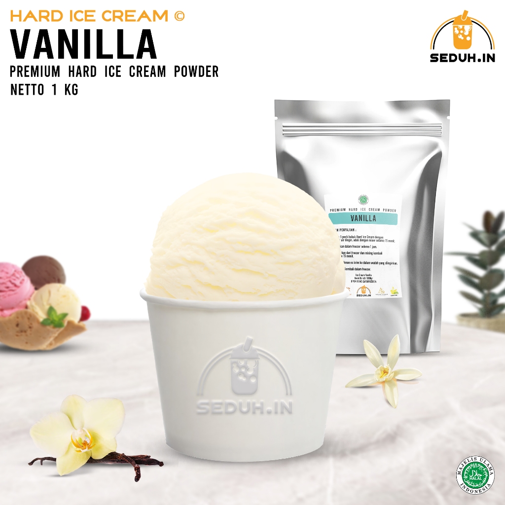 

Bubuk Hard Ice Cream 1KG / Bubuk Es krim Premium
