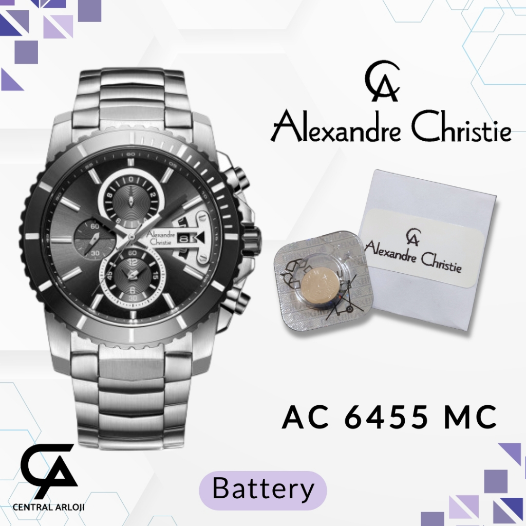 Baterai Alexandre Christie 6455 MC Original