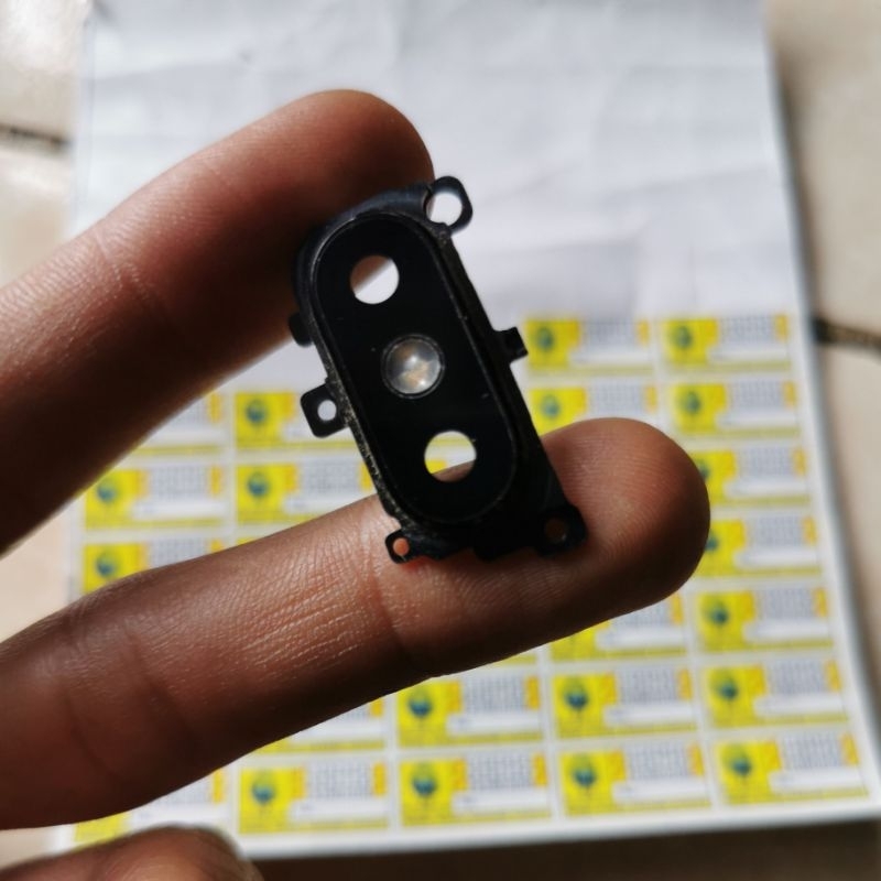 flexible papan lampu flash blits kaca kamera belakang xiaomi mi 8 SE original copotan