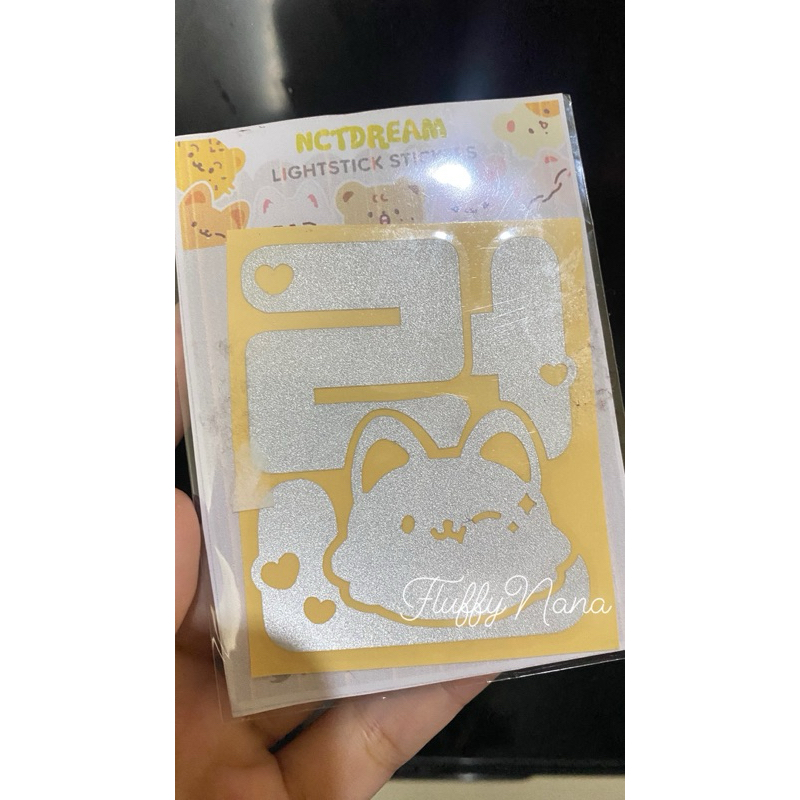 REFLECTIVE NCT LIGHTSTICK STICKER JAEMIN RENJUN