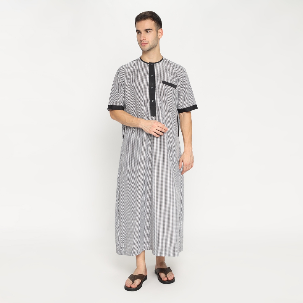 LATAHZAN GAMIS PRIA DUBAI 04 KOTAK HITAM