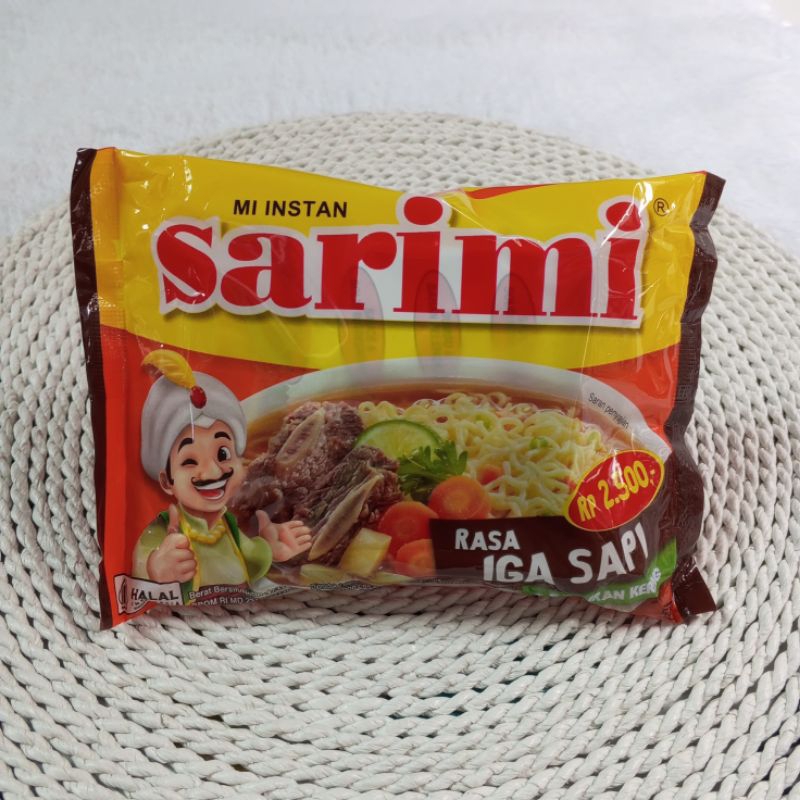 

Mie Sarimi Rasa Iga Sapi Harga 5pcs/bungkus