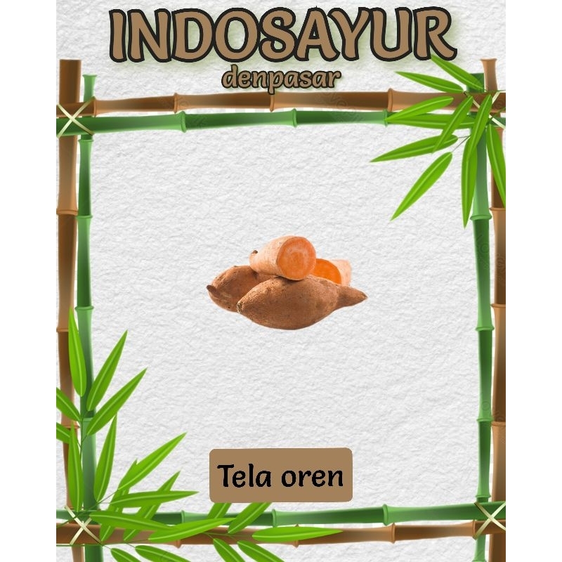 

Ubi Oren / Ubi jalar 1 kg __ INDOSAYUR