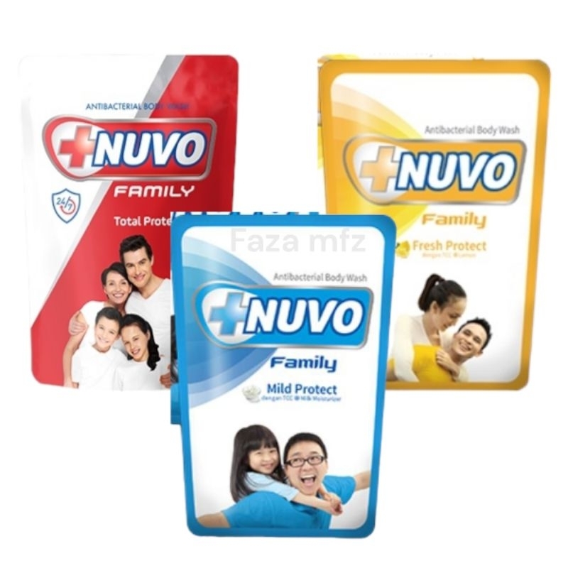 SABUN CAIR NUVO 400ml  SABUN CAIR NUVO REFIL 400ml