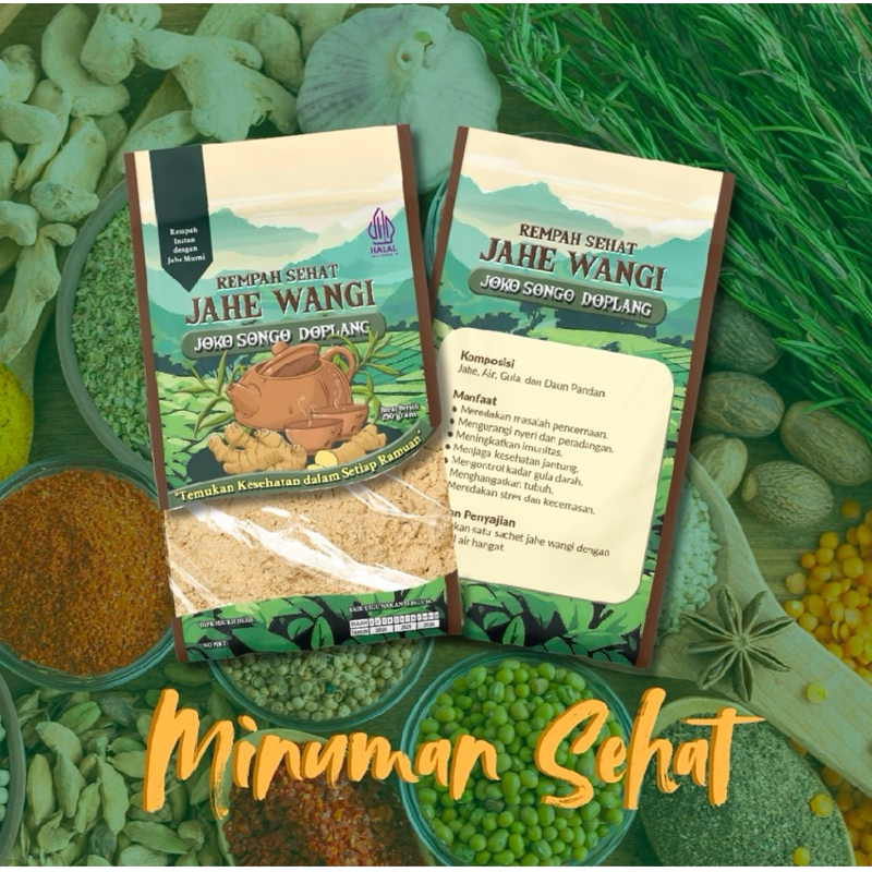 

Jahe Wangi 100gr Minuman Herbal Seduh