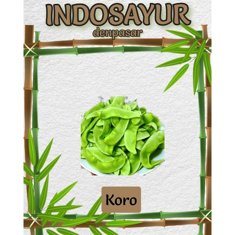 

Sayur koro hijau 250g _ INDOSAYUR