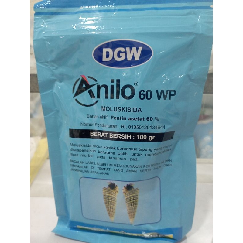 ANILO 60wp@100gr obat keong/siput
