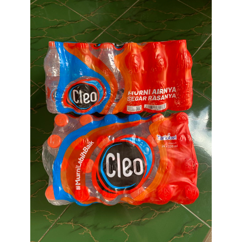 

Air Mineral CLEO Botol 220 ml Isi 24