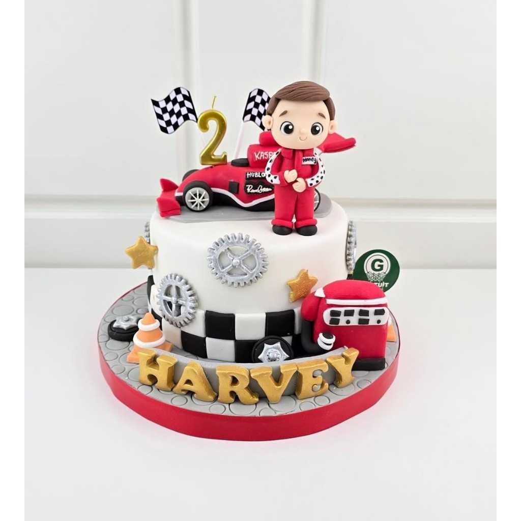 

CAKE TEMA F1/KUE ULANG TAHUN