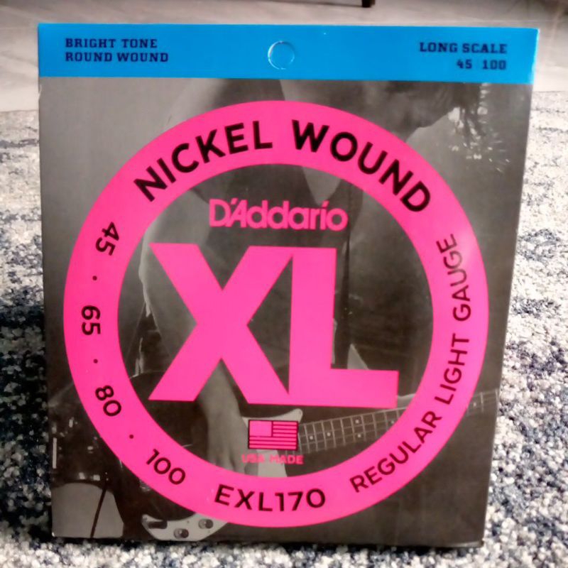 Senar Bass Daddario 4 Senar Bass Daddario EXL170