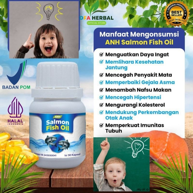 Minyak Ikan Salmon Fish Oil Omega 3