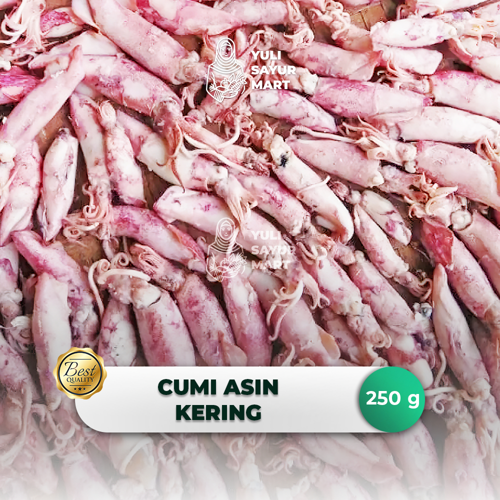 

Cumi Asin Kering 250g - Yuli Sayur Mart