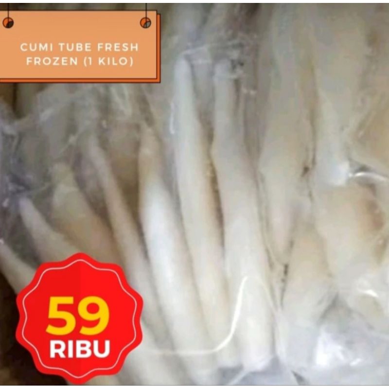 

Cumi Tube Frozen 1 Kg