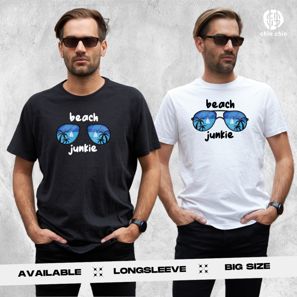 BEACH LIFE T-SHIRT // KAOS PANTAI // BAJU BALI // PRIA // WANITA // BAJU KEREN BIG SIZE // DISTRO - 