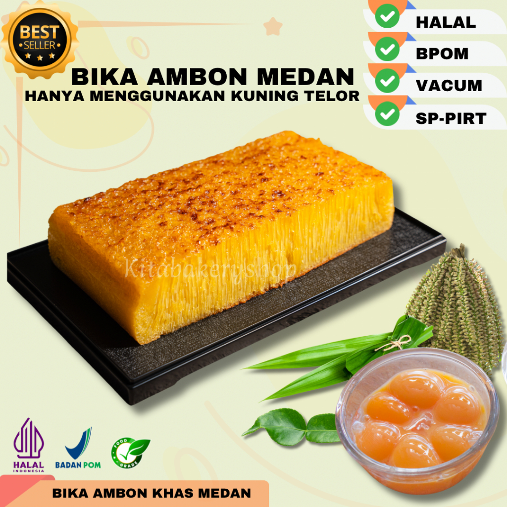 

BIKA AMBON, KUE BIKA ASLI