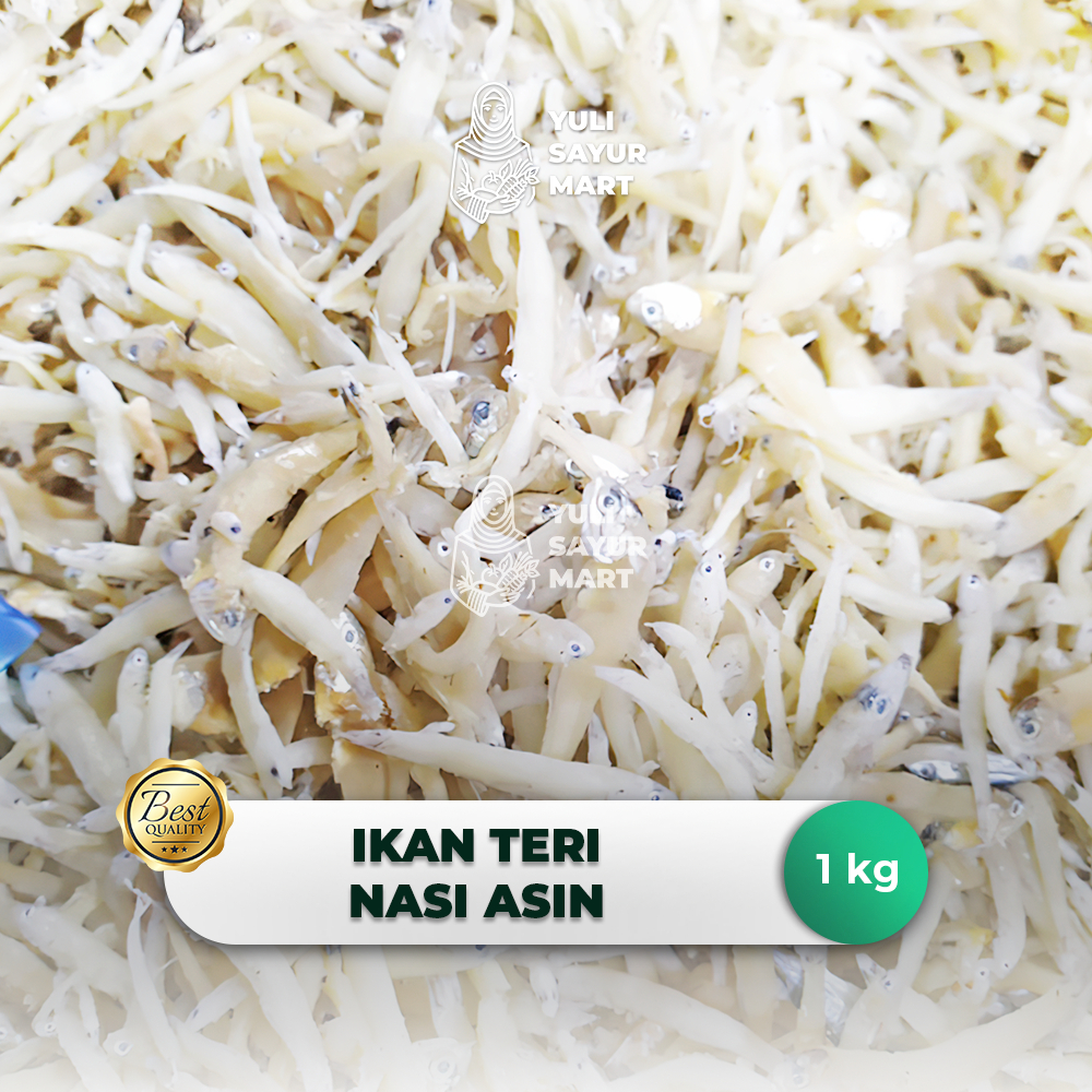 

Ikan Teri Nasi Asin 1kg - Yuli Sayur Mart