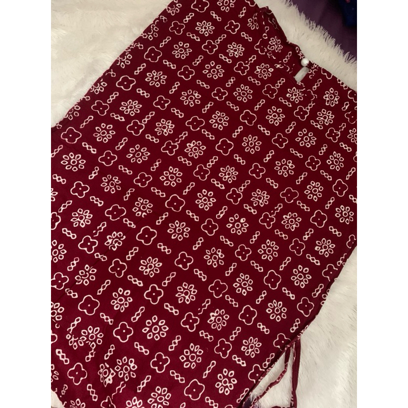 preloved vest batik izabelle batik