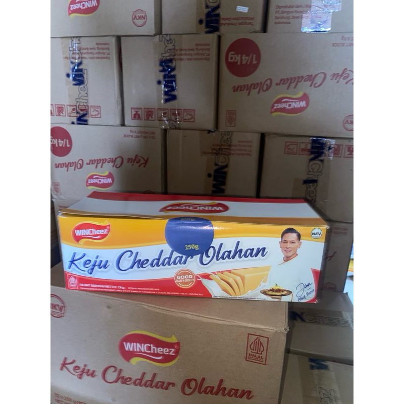 

KEJU WINCHEEZ POTONG 250 gr x 8 Pcs | 1 BALOK