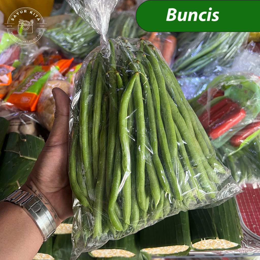 Buncis Segar Mentah | sayurku_id