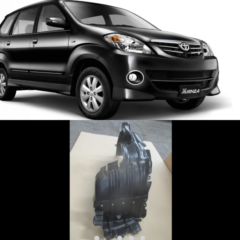 Liner fender karpet lumpur Avanza tipe s