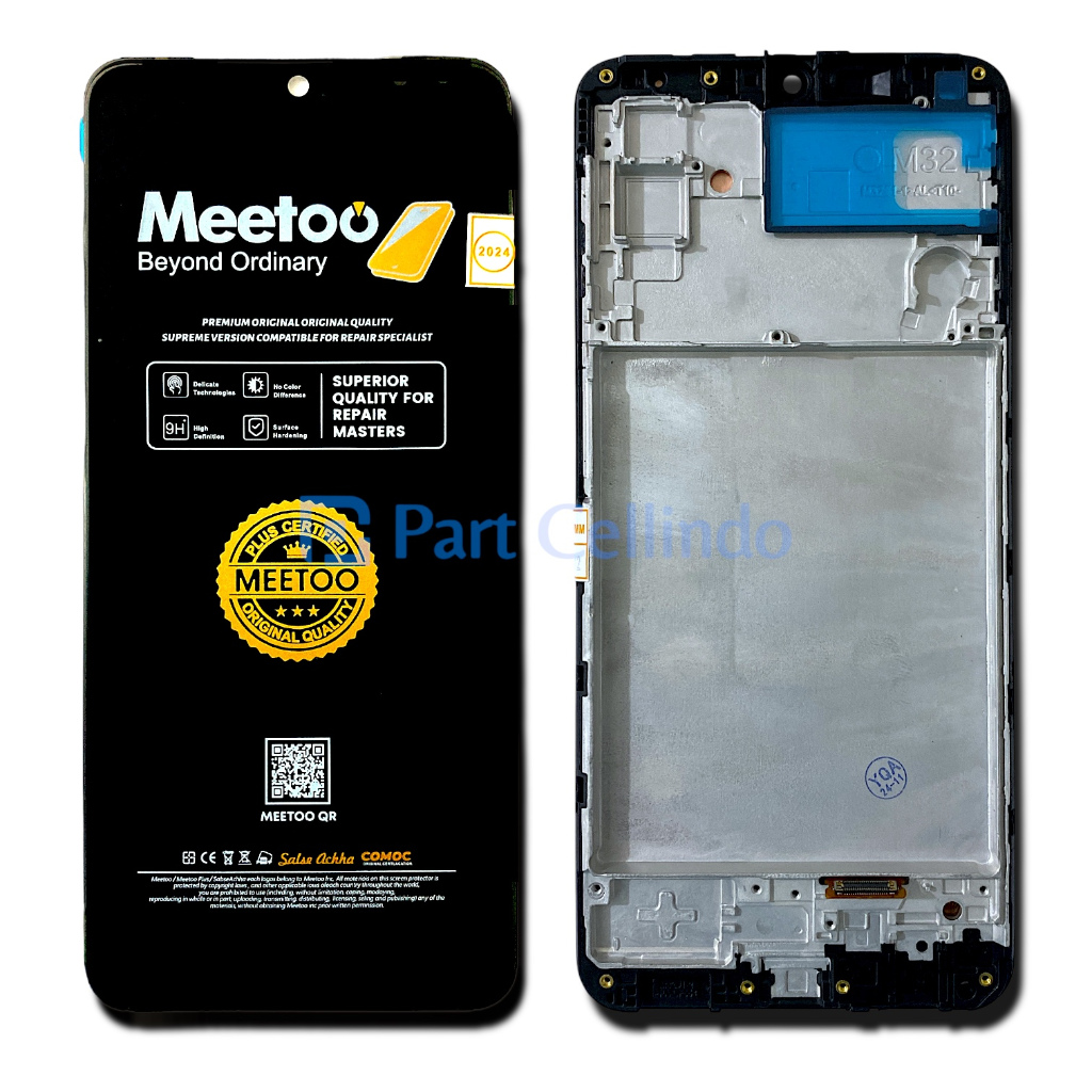 LCD TOUCHSCREGEN SAMSUNG M325 ( GALAXY M32 ) + FRAME