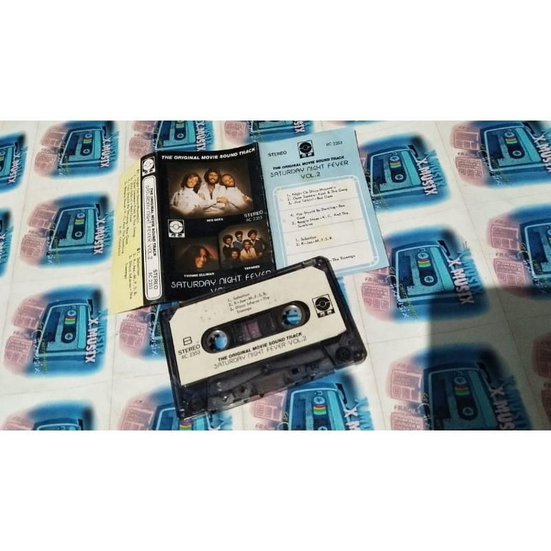 kaset pita the original movie sound track ( bee gees, yvonne elliman, taveres)