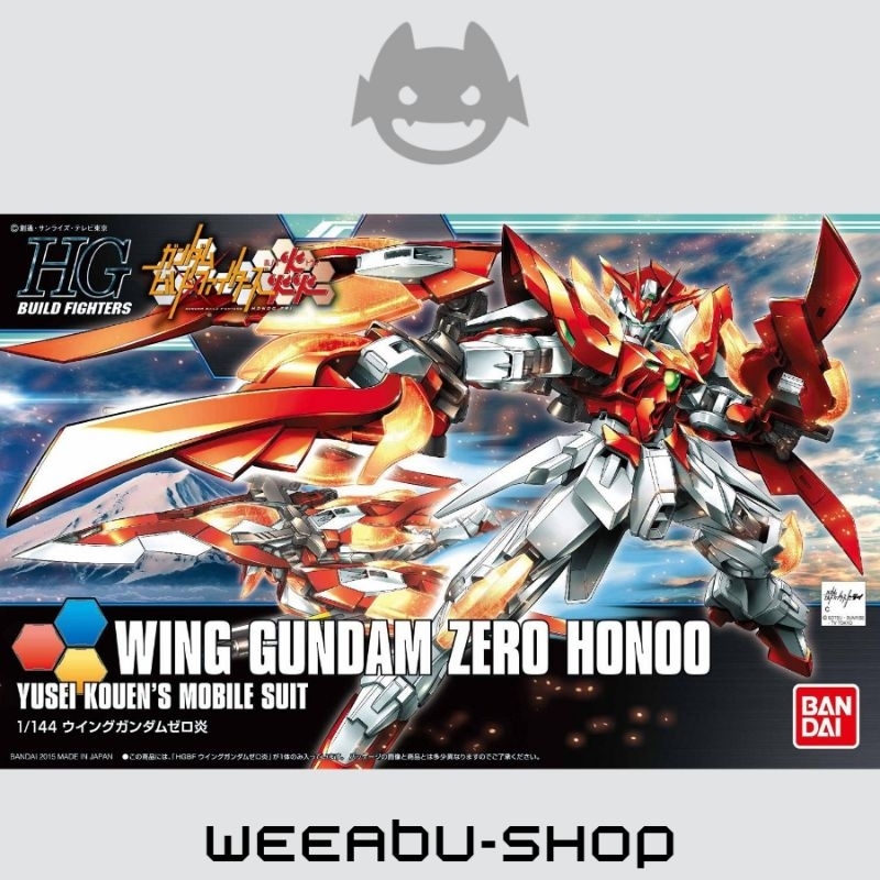 HGBF Wing Gundam Zero Honoo HG 1/144 Wing Gundam Zero Honoo Bandai
