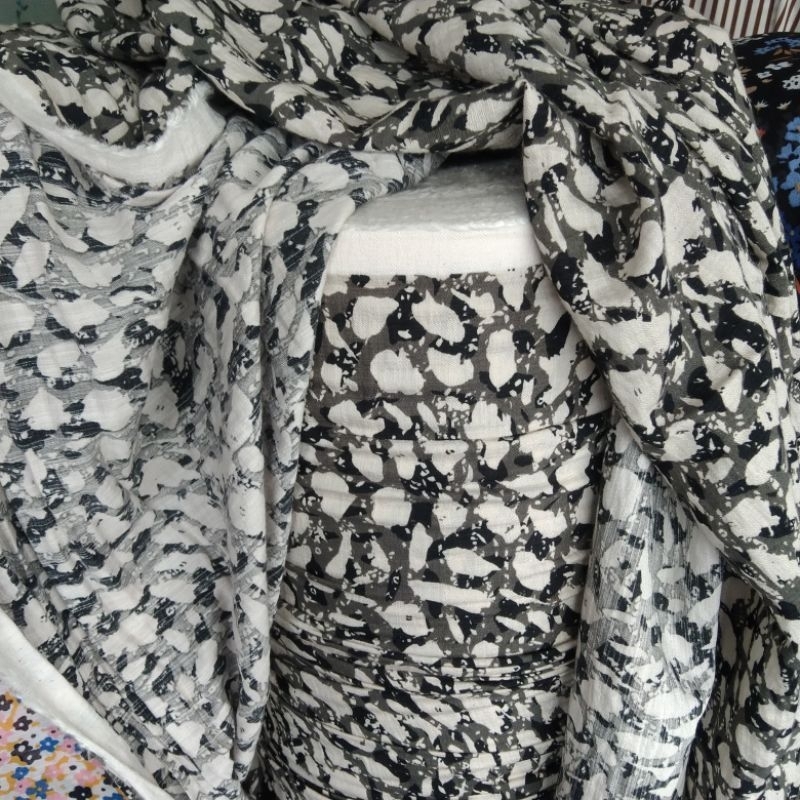 kain katun silky impor | Harga/0,5m | bahan katun silky premium | bahan katun silky | kain silky....