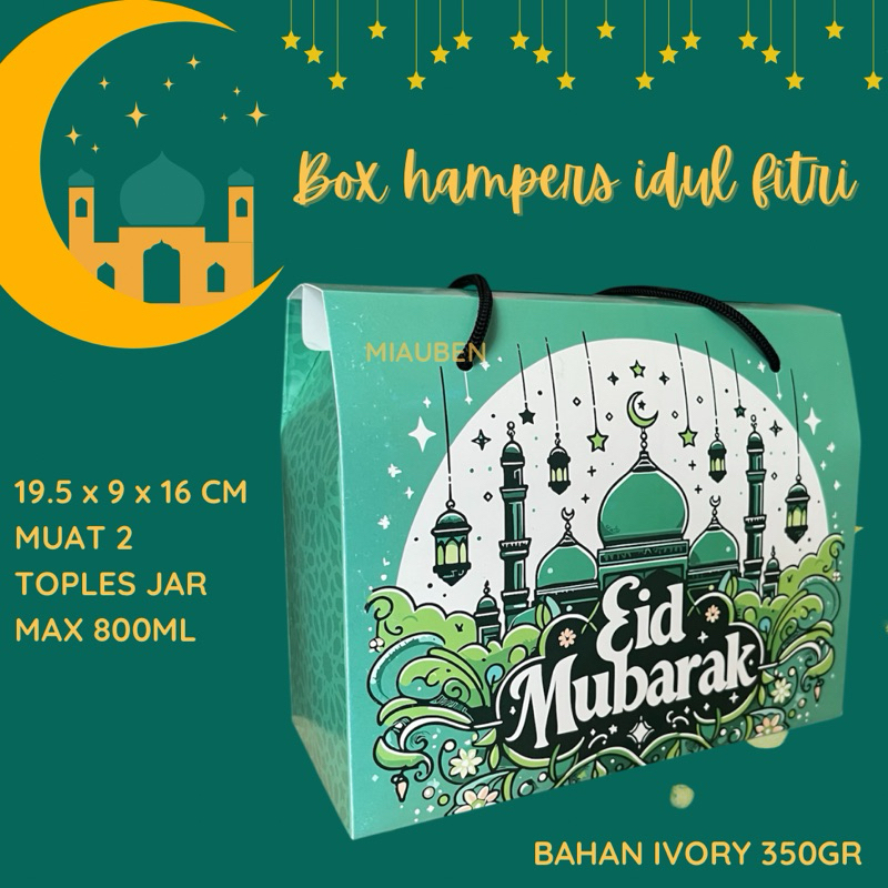 

Satuan grosir Box hampers eid mubarak 2025 kotak parsel lebaran