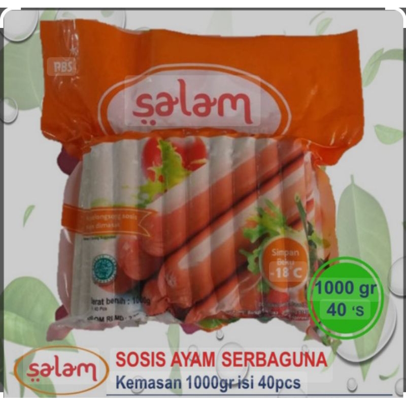 

Salam Sosis Ayam 1 Kg