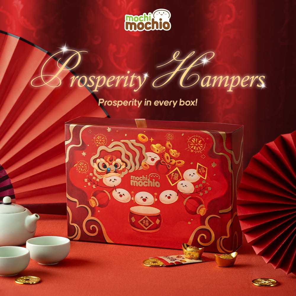 Tetsin Mochi Mochio - Imlek Hampers mochi 12 pcs