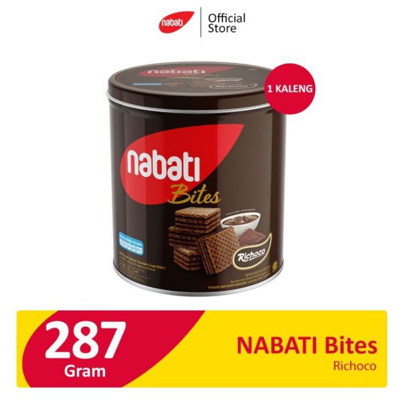 

Nabati Bites Rasa Coklat Kaleng 287gram