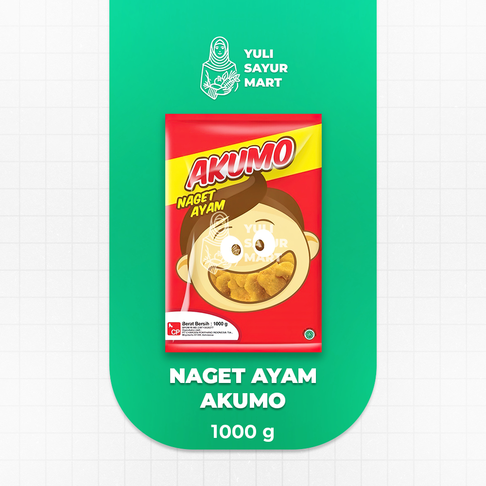 

Naget Ayam Akumo 1000g - Yuli Sayur Mart