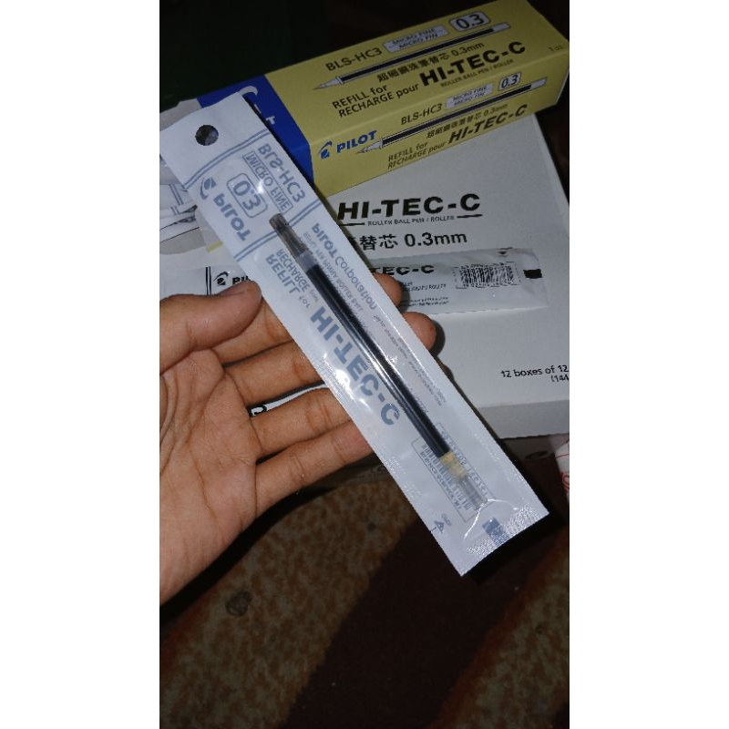 

Refill Isi ulang Hitec C 0.3 Hitam untuk Makna