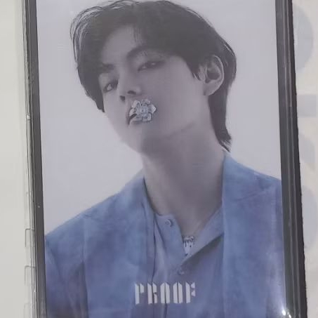 BTS Taehyung PROOF Hybe Insight Lucky Draw Photocard