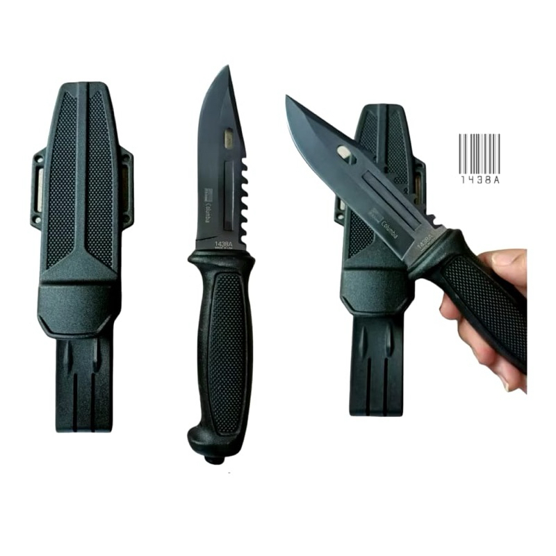 Pisau Sangkur Columbia 1438A Pisau Survival Multifungsi Pisau Import