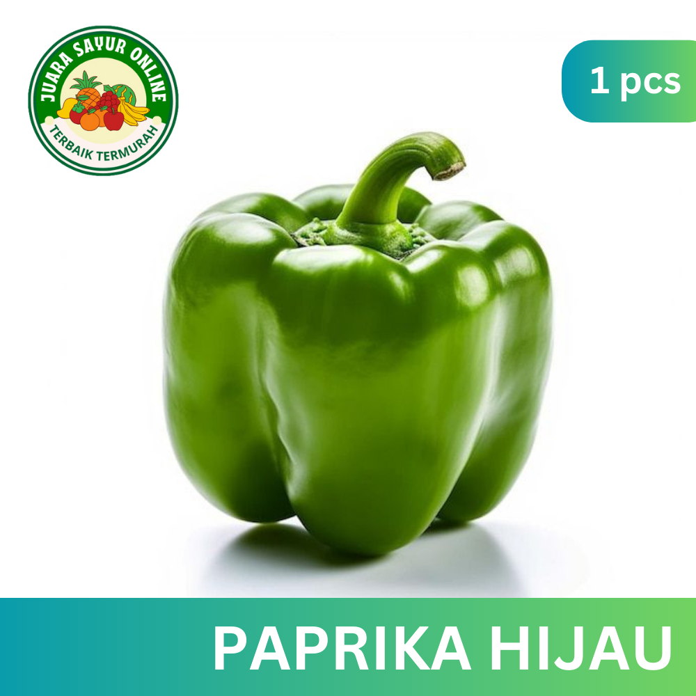 

(FRESH) Paprika Hijau Ijo Segar 1 buah