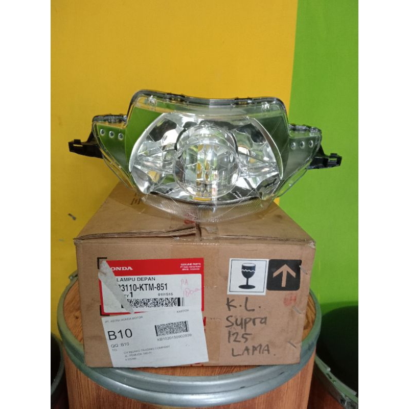 Lampu Depan (Headlight assy ) supra x 125 (33110KTM851)  Original Ahm