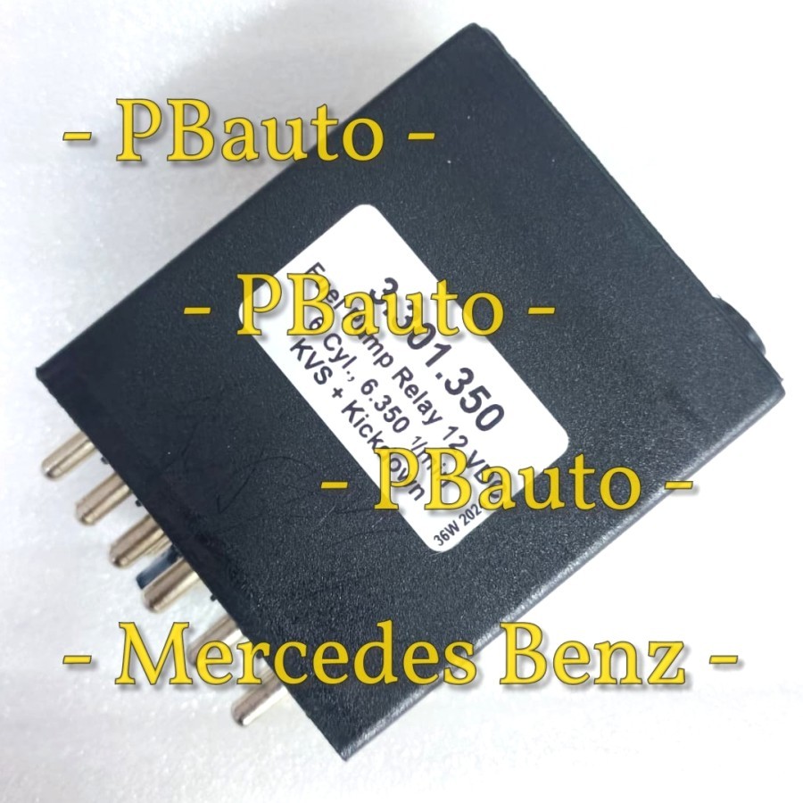 Relay Pompa Bensin 300e W124 MANUAL Merk KAE / Fuel Pump Rotak A0025452705 relai mercedes