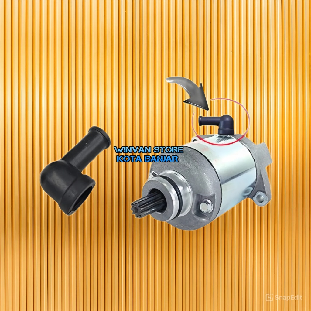 Karet tutup dinamo stater/bendik stater Karet kepala kabel dinamo accu