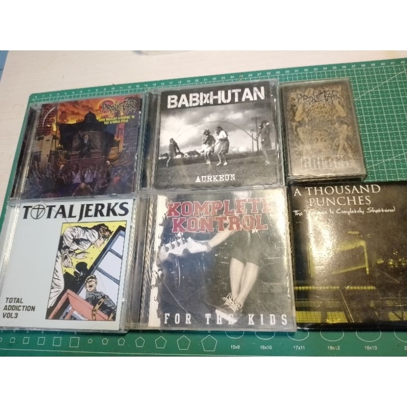 cd kaset musik