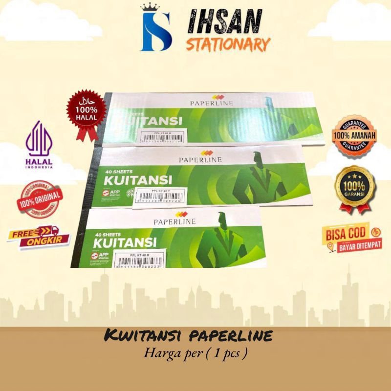 

Buku Kwitansi Paper line (1 Pcs)