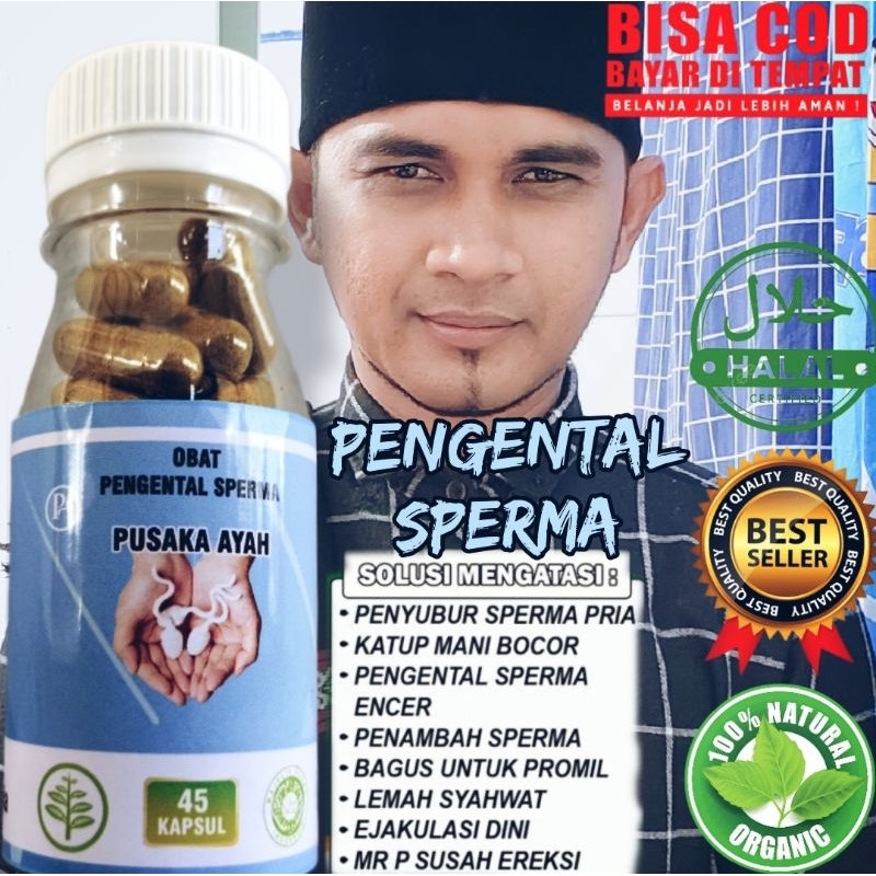 pusakaayah herbal mani encer isi45