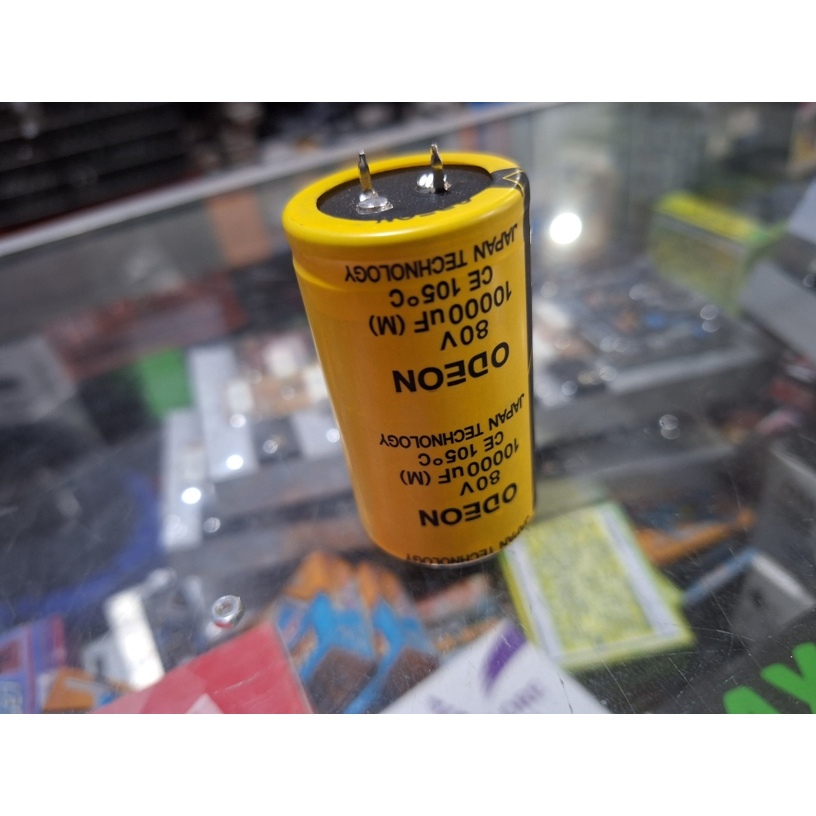 Elco 10.000uf 80v Capasitor Elco ORIGINAL ODEON BERKUALITAS