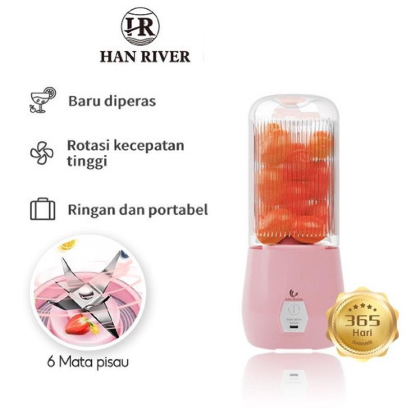 Han River Blender Portable Pink